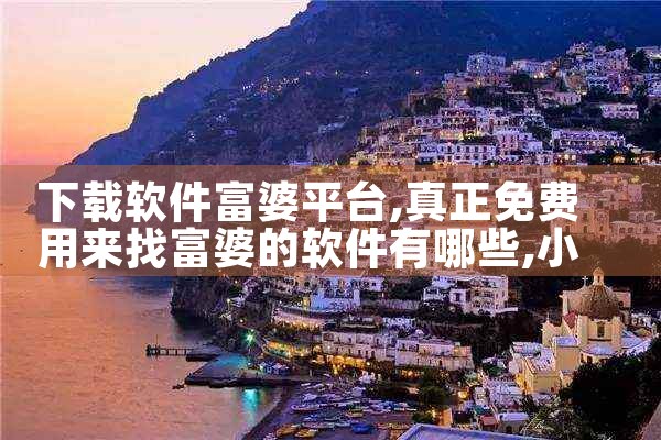 下载软件富婆平台|小蓝视频